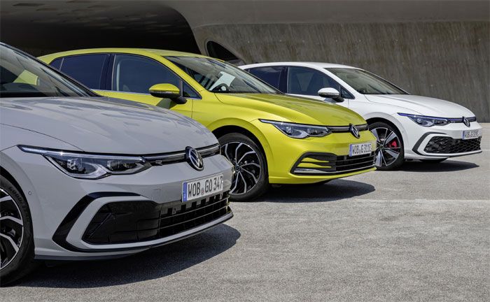 Volkswagen Golf 1.5 eTSI, Golf eHybrid und Golf GTE