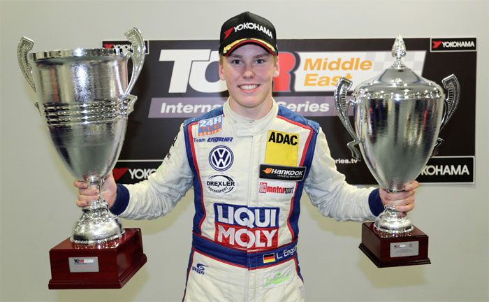 Luca Engstler ist mit 17 Jahren jngster Champion aller TCR-Serien