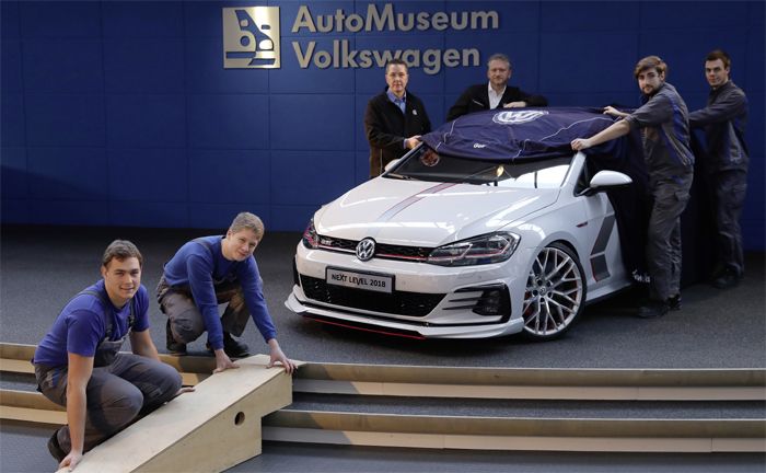 Azubi-Projekt "Wrthersee-GTI": Golf GTI Next Level auf der Essen Motor Show