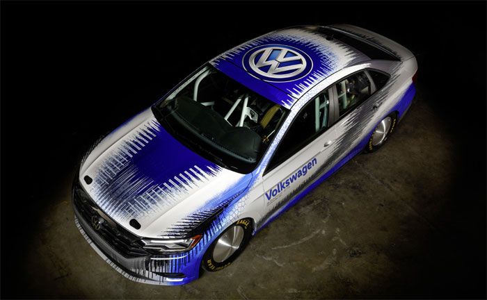 Der neue US-Jetta als Rekordwagen