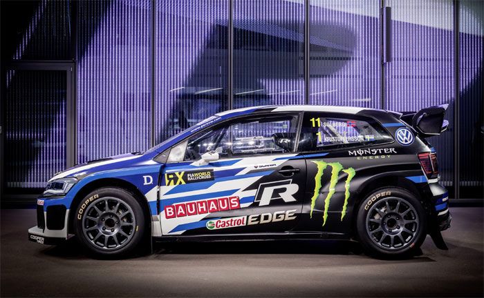 VW Polo R Supercar fr die FIA Rallycross-Weltmeisterschaft