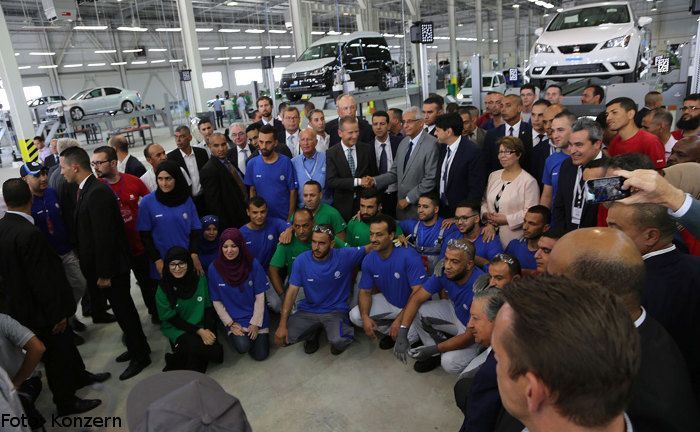 Volkswagen eröffnet mit SOVAC ein Werk für seine Marken in Algerien