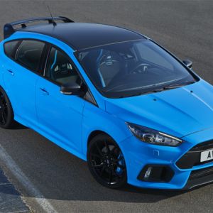 Ford Focus RS mit neuem Ausstattungspaket "Blue & Black"