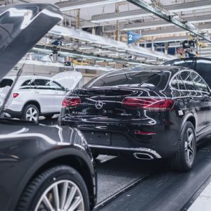 Produktion der neuen Generation des GLC und GLC Coupé im Mercedes-Benz Werk Bremen