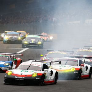 Porsche 911 RSR (92), Porsche GT Team: Michael Christensen, Kevin Estre, Porsche 911 RSR (91), Porsche GT Team: Richard Lietz, Frederic Makowiecki