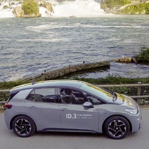 Volkswagen ID.3 fährt mit nur einer Batterieladung von Zwickau in die Schweiz