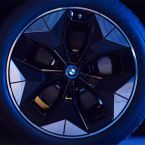 Neuartiges "Aerodynamik-Rad" (Prototyp) für den vollelektrischen BMW iX3