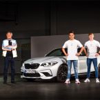 Markus Flasch, CEO der BMW M GmbH, Jochen Neerpasch, Gründer des BMW Junior Teams, BMW Junior Team, Dan Harper, Max Hesse, Neil Verhagen