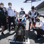 BMW Motorrad Motorsport, BMW Motorrad WorldSBK Team: Marc Bongers, BMW Motorrad Motorsport Direktor, Shaun Muir, Team Principal BMW Motorrad WorldSBK Team, BMW S 1000 RR Fahrer Tom Sykes