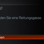 Neues Sicherheits-Feature fr BMW Fahrzeuge: Live-Hinweis zur Bildung einer Rettungsgasse