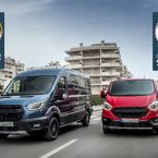 Ford Transit und Transit Custom mit Top-Ergebnissen bei Euro NCAP-Bewertung