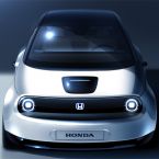 Prototyp des neuen Honda Elektrofahrzeugs in Genf