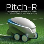 Nissan Pitch-R Roboter bei UEFA Champions League Finale