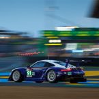 Porsche 911 RSR in Le Mans: Gianmaria Bruni, Richard Lietz, Frederic Makowiecki, Porsche GT Team (91)