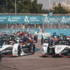 E-Prix Santiago: Neel Jani, Porsche 99X Electric, #18, Andr Lotterer, Porsche 99X Electric, #36