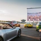 Porsche Leipzig wird zum Autokino
