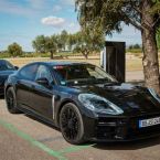 Porsche Panamera der dritten Generation auf Testfahrt