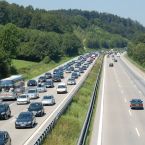 Staubilanz: Hochbetrieb auf Deutschlands Autobahnen