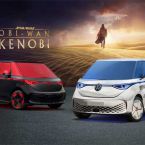 Von der neuen "Obi-Wan Kenobi"-Serie inspirierte Volkswagen ID. Buzz bei der "Star Wars Celebration"