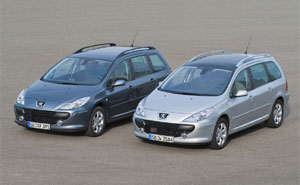 Peugeot 307 Break und 307 SW