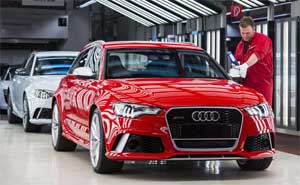 Audi RS 6 Avant Produktion