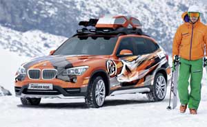 BMW Concept K2 Powder Ride