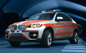 BMW X6 Notarzt-Fahrzeug