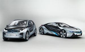BMW i3 Concept und BMW i8 Concept