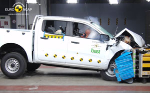 Ford Ranger beim NCAP-Crashtest