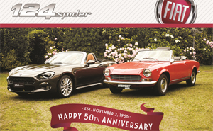 50 Jahre Fiat 124 Spider