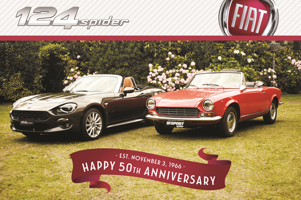 50 Jahre Fiat 124 Spider