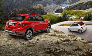 Fiat 500X und Fiat 500 Cabrio