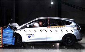 Ford Focus beim Euro NCAP-Crashtest