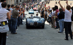 Jaguar auf der Mille Miglia 2010