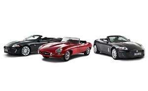 Jaguar XK Grace und XKR Pace E-Type