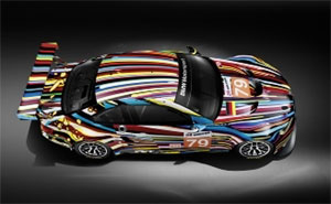 Jeff Koons 17. BMW Art Car, 2010