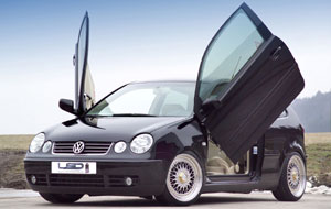 VW Polo 9N mit LSD-Flgeltren