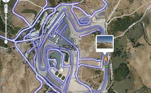 Mazda Raceway Laguna Seca in Google Street View