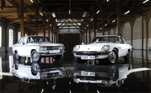 Mazda Familia 1000 Coup und Mazda Cosmo Sport