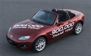 900.000 Mazda MX-5 produziert