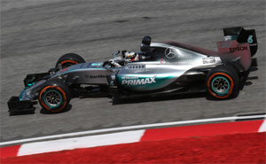 Mercedes AMG PETRONAS in Malaysia