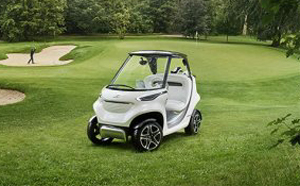 Mercedes-Benz Style Edition Garia Golf Car