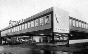 Peugeot Automobile Deutschland GmbH, Saarbrcken Schafbrcke (1967)