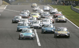 Start Porsche Mobil 1 Supercup