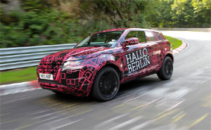 Range Rover Evoque Testfahrten