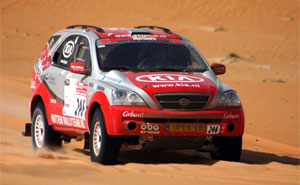 KIA Sorento bei der Rallye Dakar