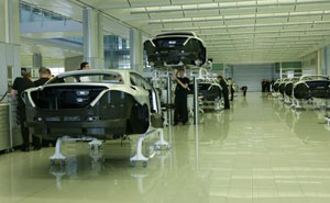 Mercedes SLR McLaren Produktion