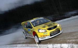 Suzuki bei der WRC Schweden