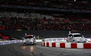 Der Abarth 500 Assetto Corse beim Race of Champions