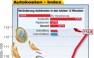 Autokosten Index Juni 2005